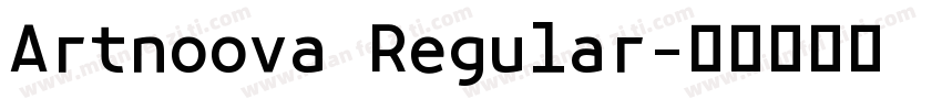 Artnoova Regular字体转换